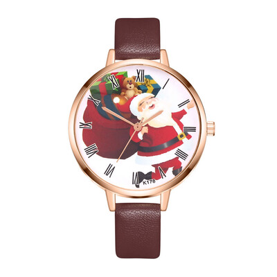 

Dropshipping Student Santa Sports Strap Kids Wrist Watches Christmas Gifts New Children Watch Watches Fashion Girl Boy &Ff