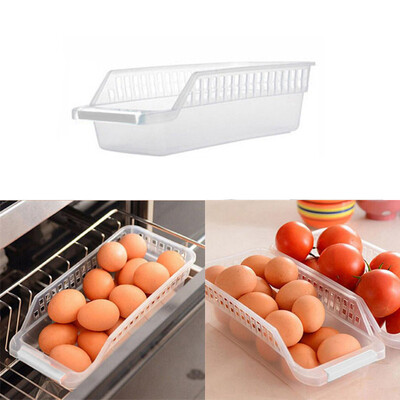 

〖Follure〗Kitchen Refrigerator Space Saver Organizer Slide Shelf Rack Rack Storage
