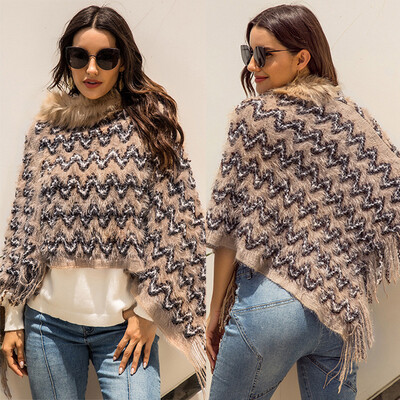 

Tailored Women Casual Solid Knitted Hollow out Long Sleeve Sweater Top Blouse