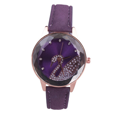 

Fashion personality swan pattern belt ladies watch student quartz watch