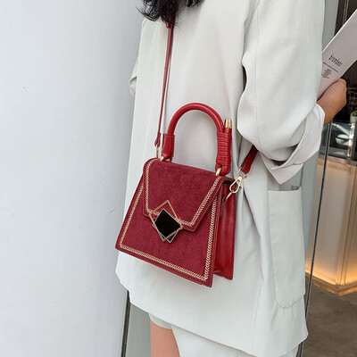 

Summer new texture bag female 2019 new wave Korean fashion casual mobile wild single shoulder slung small square bag