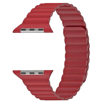 

Magnetic Leather Loop Watch Strap Bracelet Wrist Band for iWatch 4 40mm