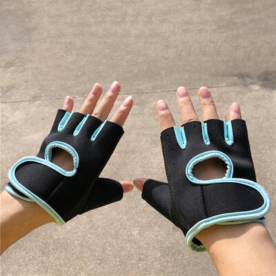

Diving Fabric Sports Half Finger Fitness Cycling Gloves Breathable Non-Slip