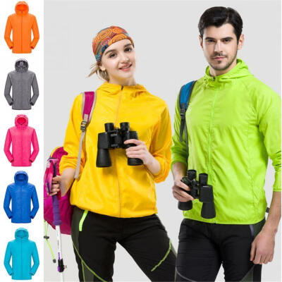 

An outdoor coat for men&women Summer sun anti ultraviolet outdoor rain dew thin sports coat men&39s women fast dry