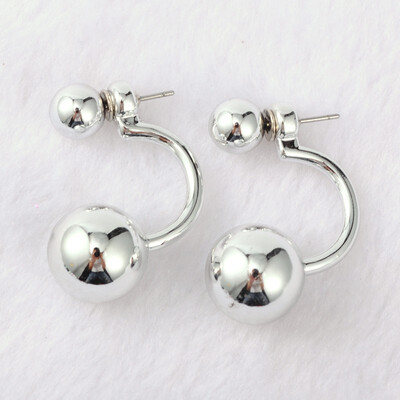 

Acrylic Ball Stud Earrings Gainsboro 32x814mm Pin 07mm