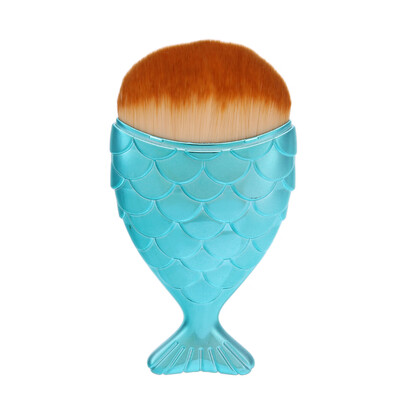 

Cosmetic Makeup Fish Brush Fishtail Bottom Powder Foundation Blush Brush