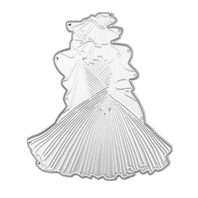 

Metal Cutting Dies Stencils for DIY Scrapbooking Photo Album Wedding Veil