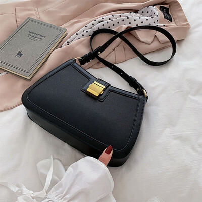 

Ins high - grade air single - shoulder womens bag 2019 new bag Korean version fashion casual small bag single shoulder satchel