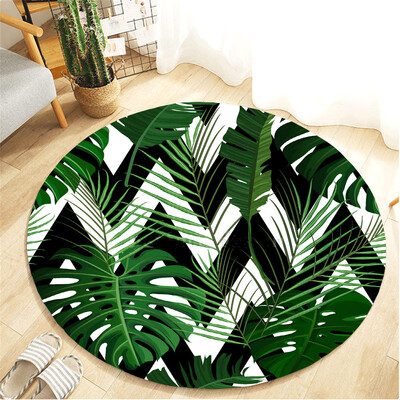 

Gobestart Botany Elements Blanket Round Bathroom carpet 60cm