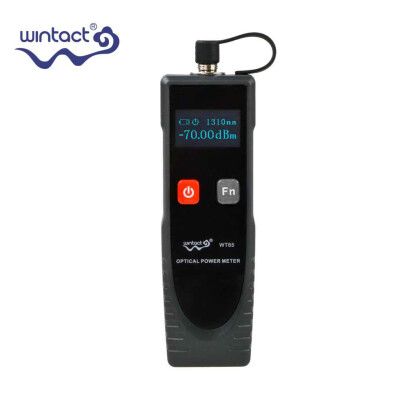 

WT65 OPM Optical Power Meter Digital Power Factor Meter with 6 Optic Wave Length