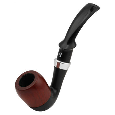 

Greensen Durable Wooden Smoking Pipe Tobacco Cigarette Cigar Pipe Filter Smoking Gift