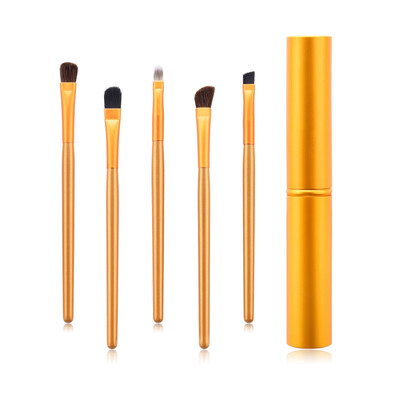 

5pcs Travel Portable Mini Eye Makeup Brushes Set Smudge Eyeshadow Eyeliner Eyebrow Brush Lip Make Up Brush kit