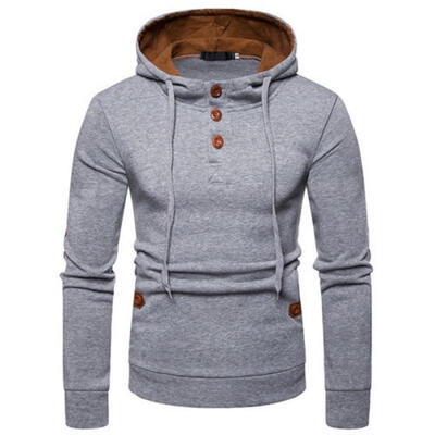 

Fashion Mens Winter Long Sleeve Warm Hoodie Hoody Casual Sweatshirt Jumper Jacket Coat Top