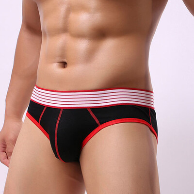 

Mens Underwear Breathable Elastic Tangas Thong Lingerie Shorts Boxer Briefs New