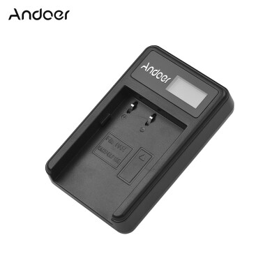 

Andoer LCD2-BLF19 LCD Dual Camera Battery Charger for Panasonic Lumix GH3 GH4 GH5 DMC-GH3 DMC-GH4 DMC-GH5 Camera