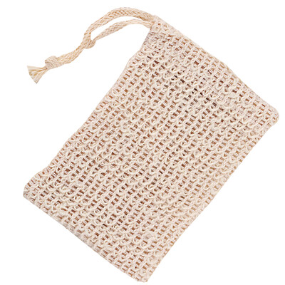 

Facial Cleanser Linen Net Pouch Soap Saver Bubble Mesh Bag Bath Shower Face Care Clean Helper Tools