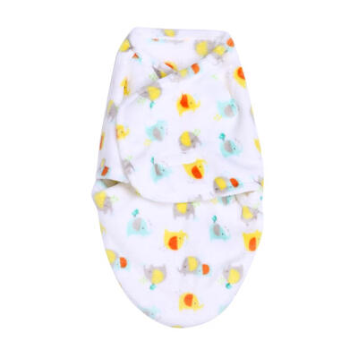 

Newborn Baby Swaddle Wrap Soft Short Plush Blanket Swaddling Sleeping Bag