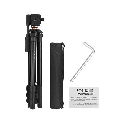 

Andoer Portable Lightweight Travel Aluminum Alloy Tripod with Bag for iPhone Smartphone DSLR Action Camera