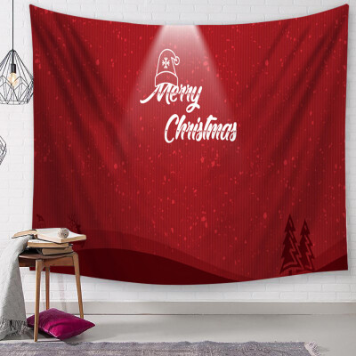 

Toponeto Christmas Tapestry Santa Print Wall Hanging Tapestry Art Home Decor