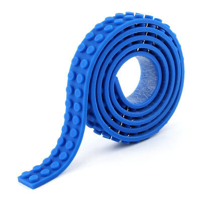 

16 X 92cm Soft DIY Stacking Block Double-sided Silicone Roll Up Building Mat