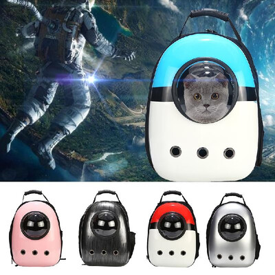 

Pet Carrier Backpack Space Capsule Dog Carrier Hard Shell Transparent Cover Pet Backpack for Outdoors Hiking Camping