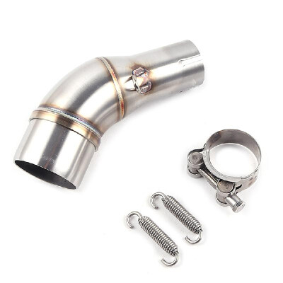 

Dirt Bike Racing Motorbike Modified Exhaust Adapter Middle Link Pipe Connection Stainless Steel Muffler For Yama-ha R25R3 15-18