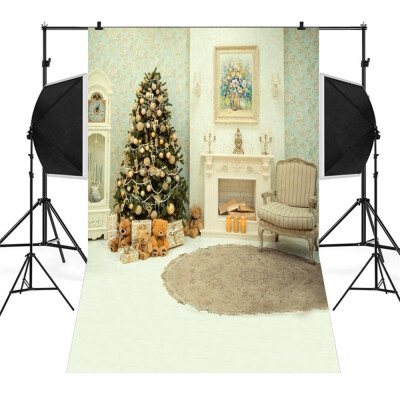 

Tailored Christmas Backdrops Snowman Vinyl 3x5FT Lantern Background Photography Studio