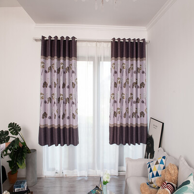 

Toponeto Leaves Sheer Curtain Tulle Window Treatment Voile Drape Valance 1 Panel Fabric