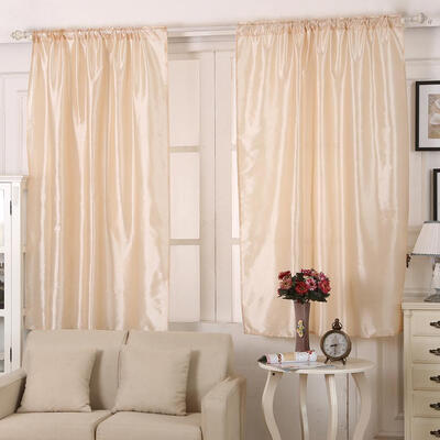 

Solid Color Blackout Curtains Window Door Curtain for Living Room Bedroom
