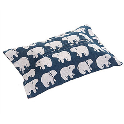 

Toponeto Creative Canvas Storage Box Organizer Paper Storage towel bag
