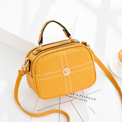 

Summer fashion ladys net red bag with one shoulder&one shoulder inclined bag