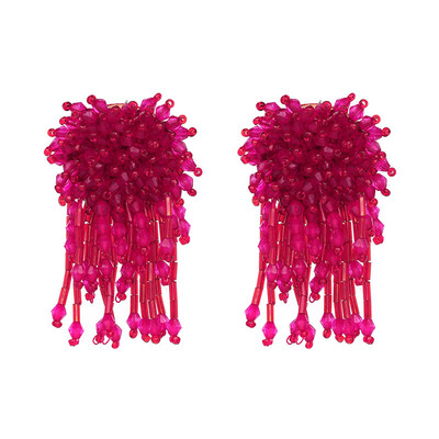 

Womens Fashion Beauty Bohemian Jewelry Vintage Crystal Beads Earring Birthday Gift