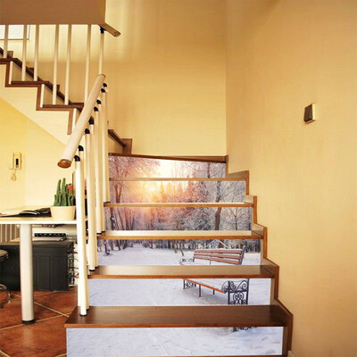 

Toponeto 3D Simulation Stair Stickers Waterproof Wall Stickers DIY Home Decor