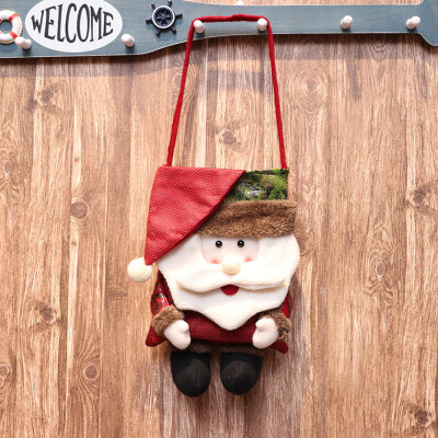 

Tailored Christmas Santa Cute Ornaments Festival Party Xmas Candy Bag Storage Decoration