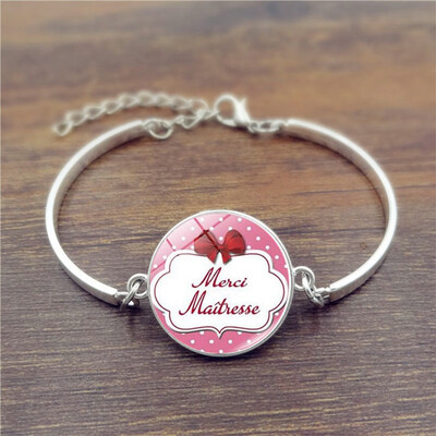 

Colored Teachers Day Gifts Adjustable Time Gem Bracelet Teachers Gift Thank You Teacher Jewelry
