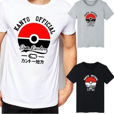 

Pokemon Go Team Valor Mystic Instinct Pokeball Mens Womens Summer Tops T-shirt T Unisex