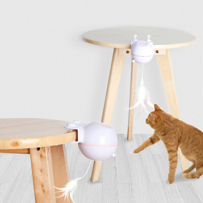 

Creative Funny Pet USB Electric Laser Toy Cat Exercise Training Entertaining Toy Multi-Angle Adjusted Cat Teasing Device