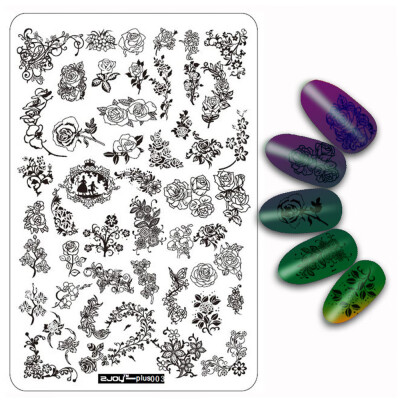 

〖Follure〗DIY Nail Art Image Stamp Stamping Plates Manicure Template