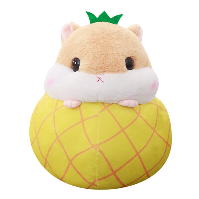 

Tailored Cute Hamster Plush Stuffed Animal Toys Fruit Hamster Kawaii Stress Reliever Toy