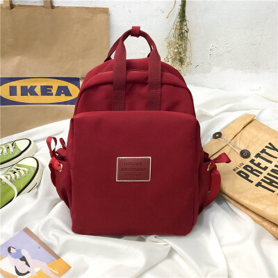 

Ins womens Korean high school Korean high school college students simple small fresh junior high school students backpack