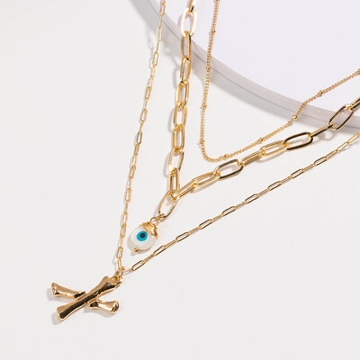 

26 letter alphabet Layer Shell Pendant Necklace pearl Stone Natural seashell Gold Women Best Friend Choker Summer Jewelry