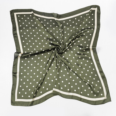 

Silk scarf female spring&summer printing large square dot professional scarf scarf silk satin shawl fashion headband shawl
