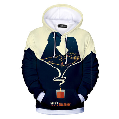 

Herqw61 Mens Fashion Greys Anatomy Sloan Memorial Hospital Hoodie Casual Long Sleeve Sweatshirt