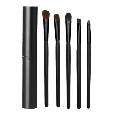 

5pcs Eye Makeup Brushes Set Eyeshadow Eyeliner Tool Kit With Round Tube