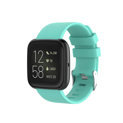 

ECSEM Silicone Bands for Fitbit VersaFitbit Versa Lite Washable Fitness Straps for Women Men 14 Colors