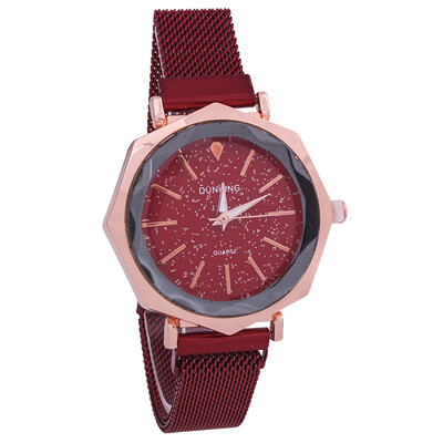 

Magnet magnet strap starry sky ladies diamond watch wholesale popular quartz watch