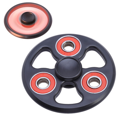 

New round handle hand fidget spinner finger gyro finger decompression round