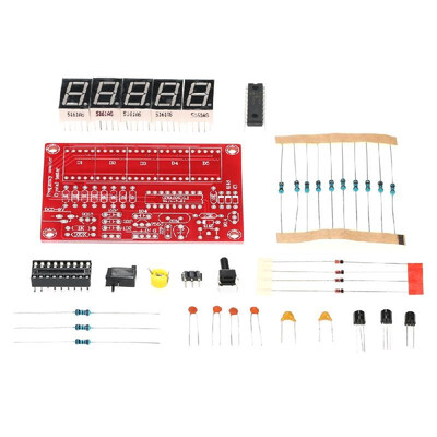 

1Hz-50MHz Crystal Oscillator Frequency Counter DIY Kit LED Digital Frequency Tester Meter