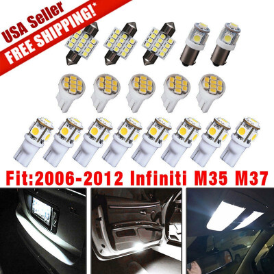 

18x Super White LED Light Bulb Interior Package Kit for 2006-12 Infiniti M35 M37