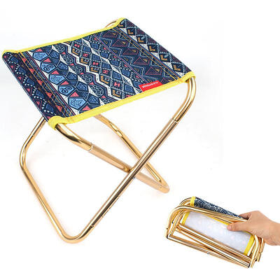 

Folding Outdoor Chairs Camping Hiking Fishing Picnic Garden BBQ Stool Tripod Chair Seat Cloth Chair